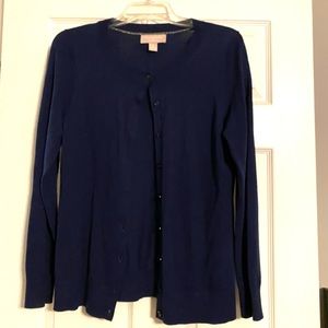 Banana Republic Blue Cardigan